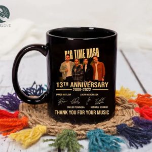 Big Time Rush 13th Annivesary Mug