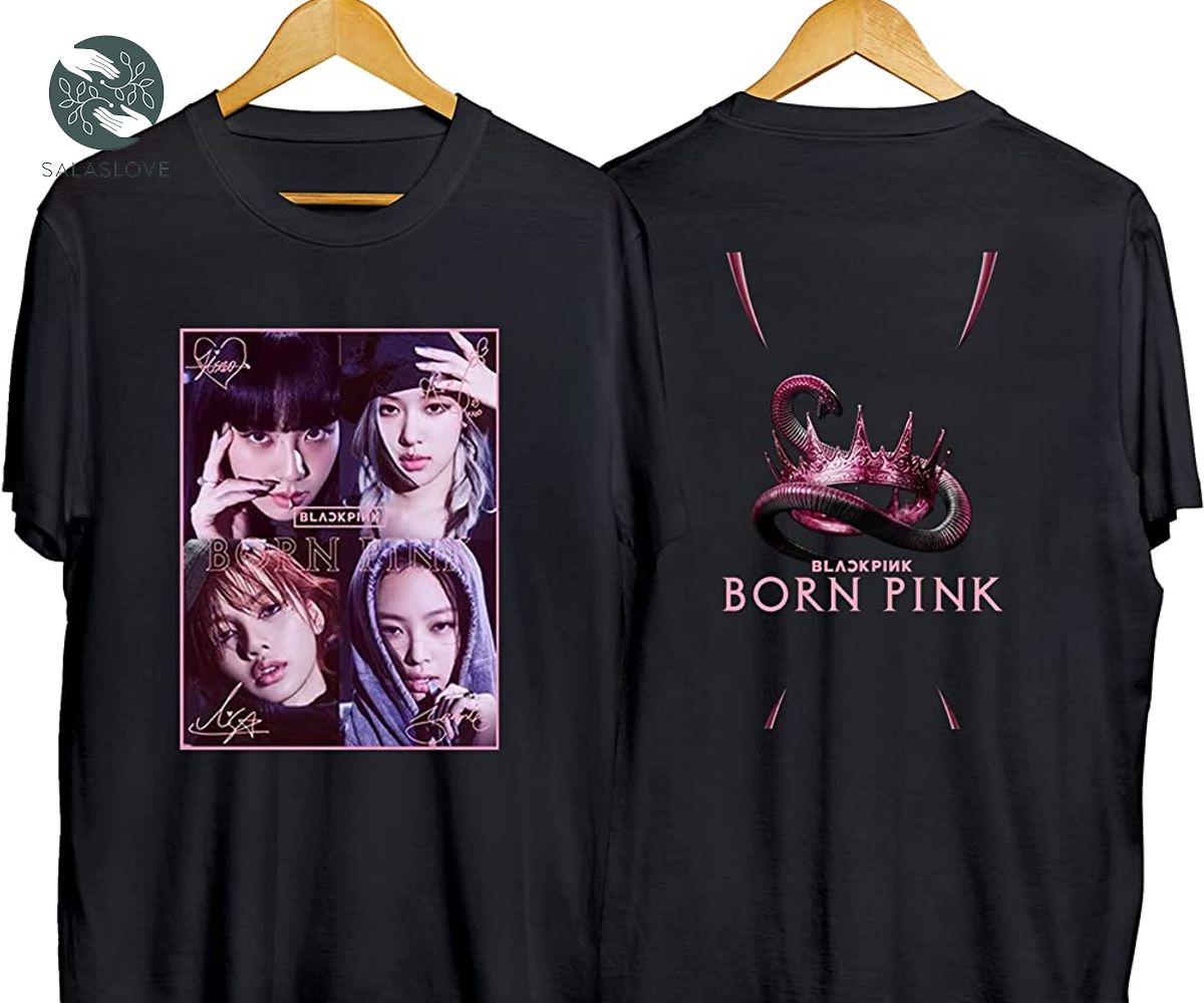 Black Pink Album 2022 World Tour Shirt


