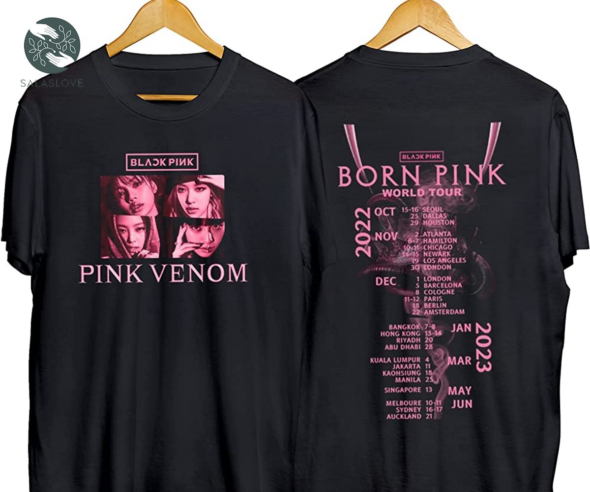 Black Pink - Born Pink World Tour Shirt