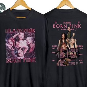 Black Pink Vintage 90s Bootleg Rap Shirt