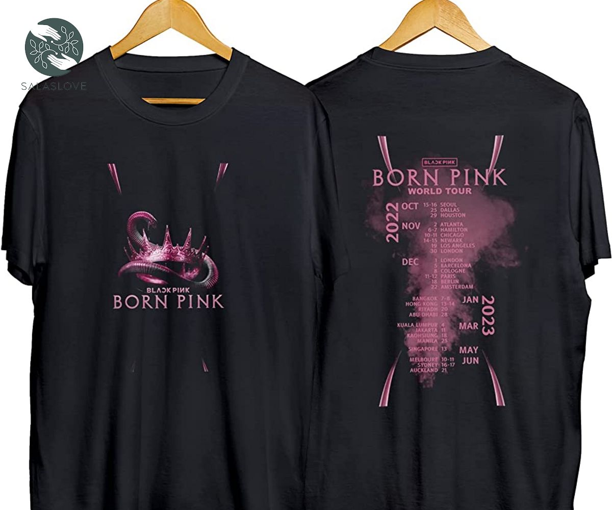 Black Pink World Tour 2022-2023 Shirt, Fan Club Shirt