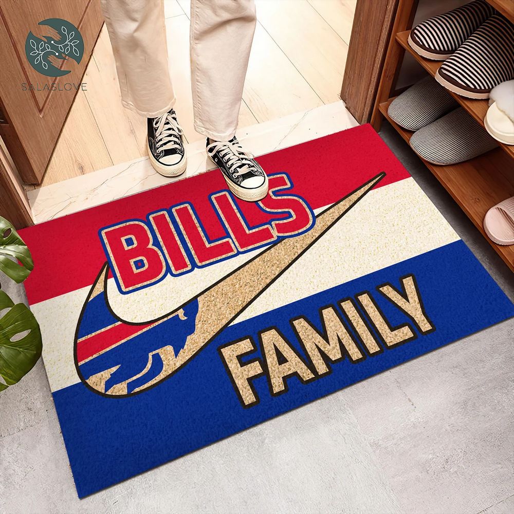Buffalo Bills Buffalo Football Logo Welcome Doormat

