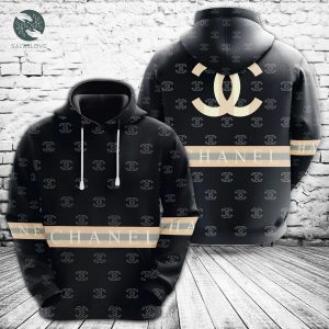 Chanel black hoodie for men women luxury brand outfit