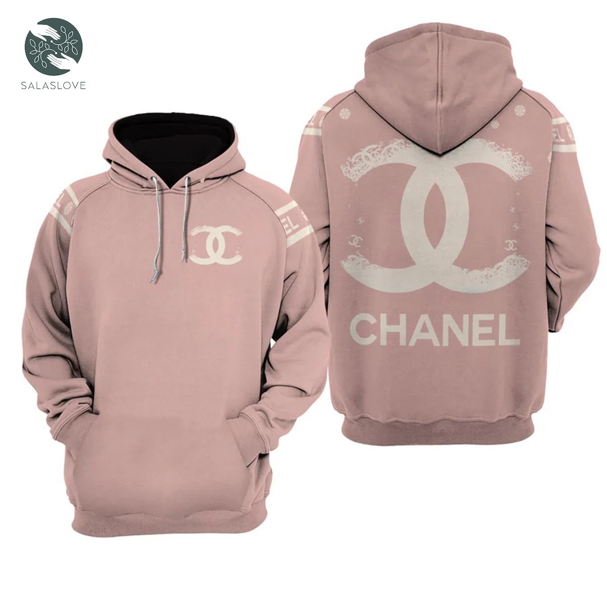 Chanel Pastel Unisex Hoodie For Men Women Luxury Brand Outfit