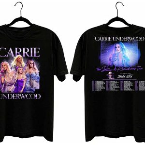 Denim and Rhinestones Carrie Underwood 2022 World Tour Shirt