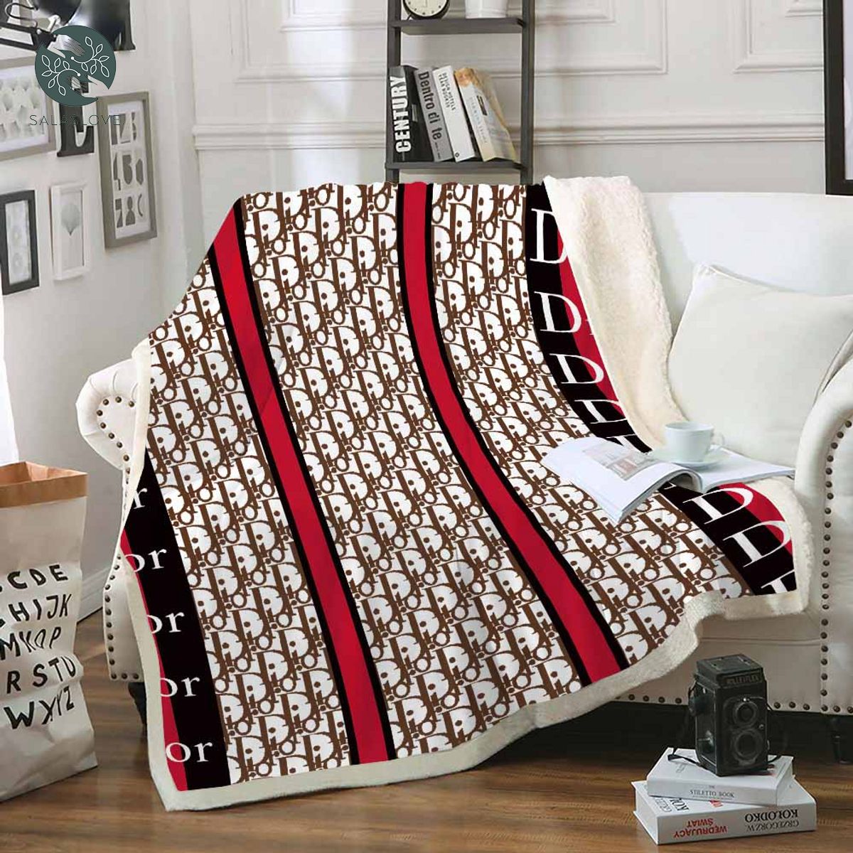 Dior Luxruy Bedding Bedroom Blanket

