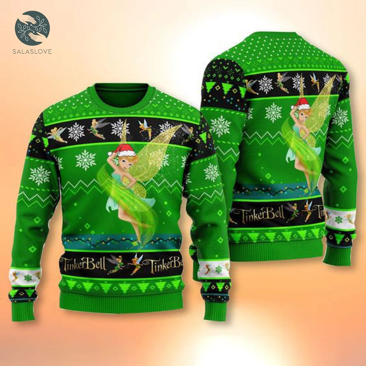 Disney Tinkerbell Christmas Sweater

