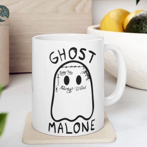 Ghost Malone Funny Halloween Mug