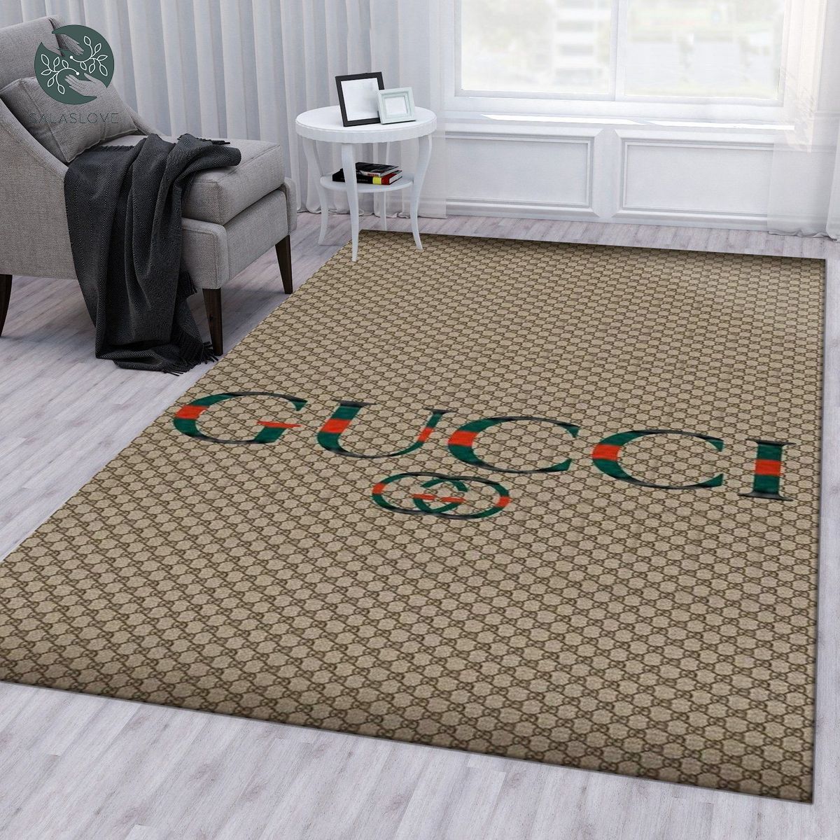 Gucci area rug for christmas living room rug family decor