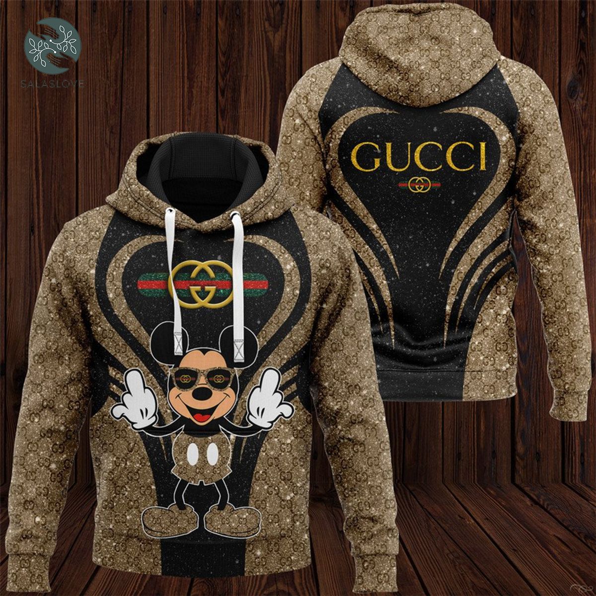 Gucci mickey mouse unisex hoodie disney gifts