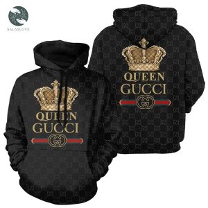 Gucci Queen Unisex Hoodie Luxury Brand Outfit