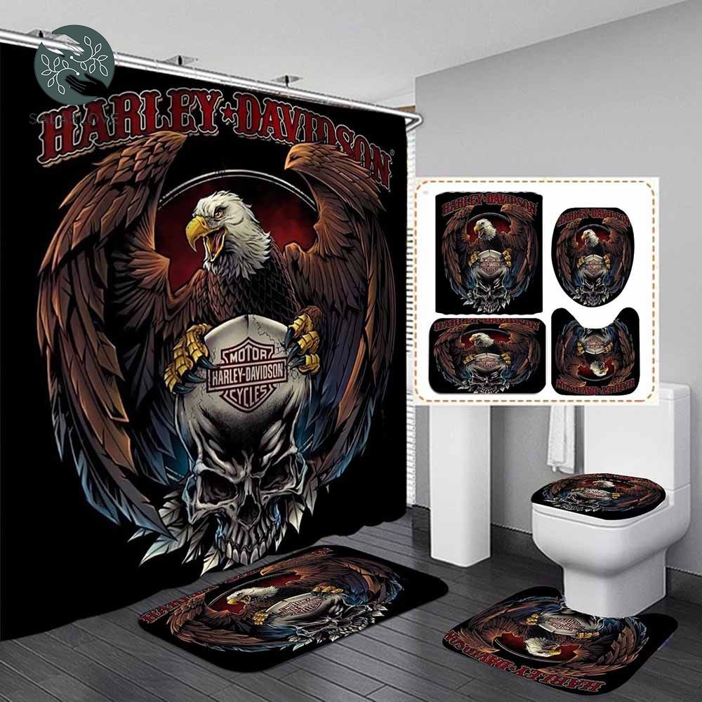 Harley Davidson Eagle Bathroom Set

