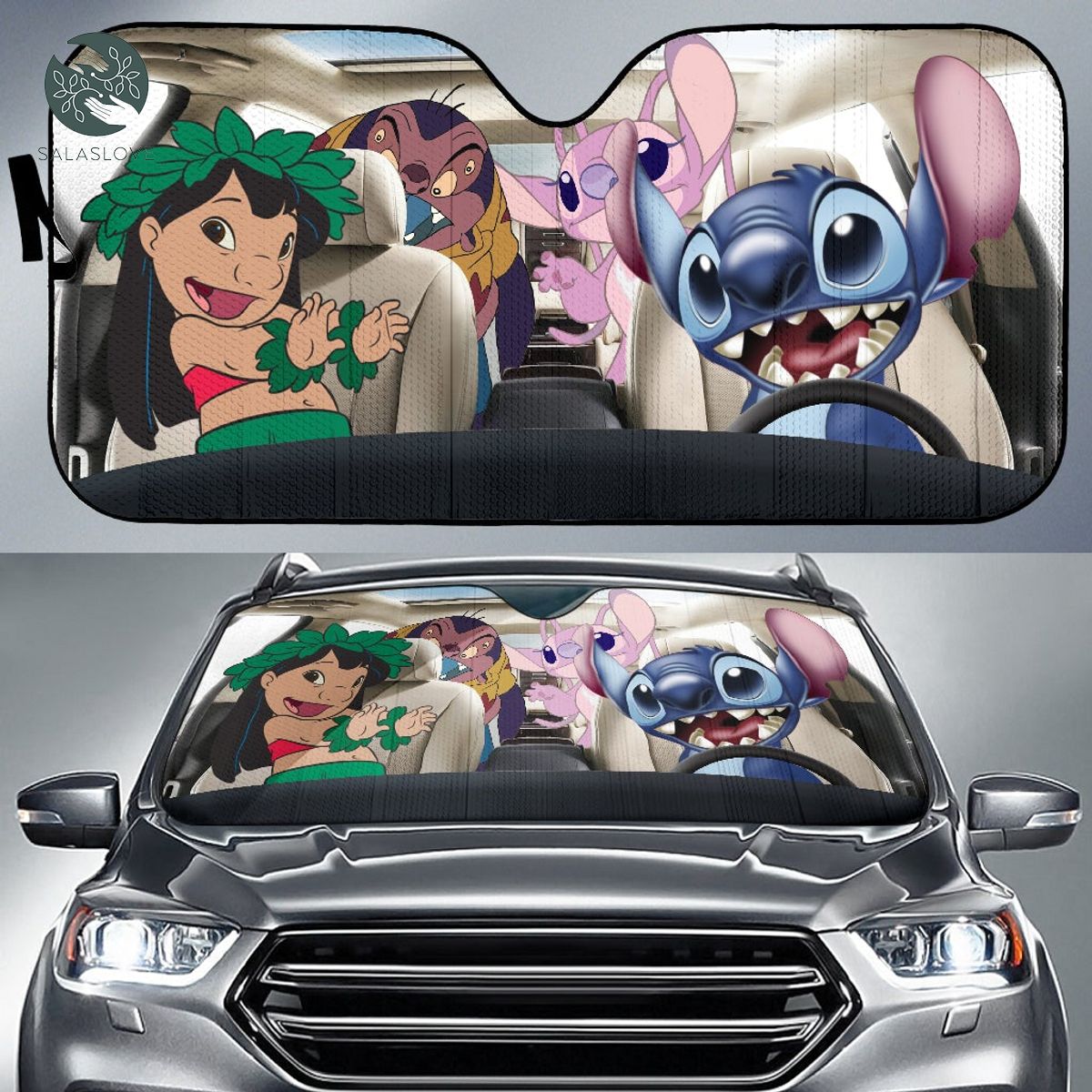 Lilo And Stitch Movie Disney Cartoon Car Auto Sun Shades