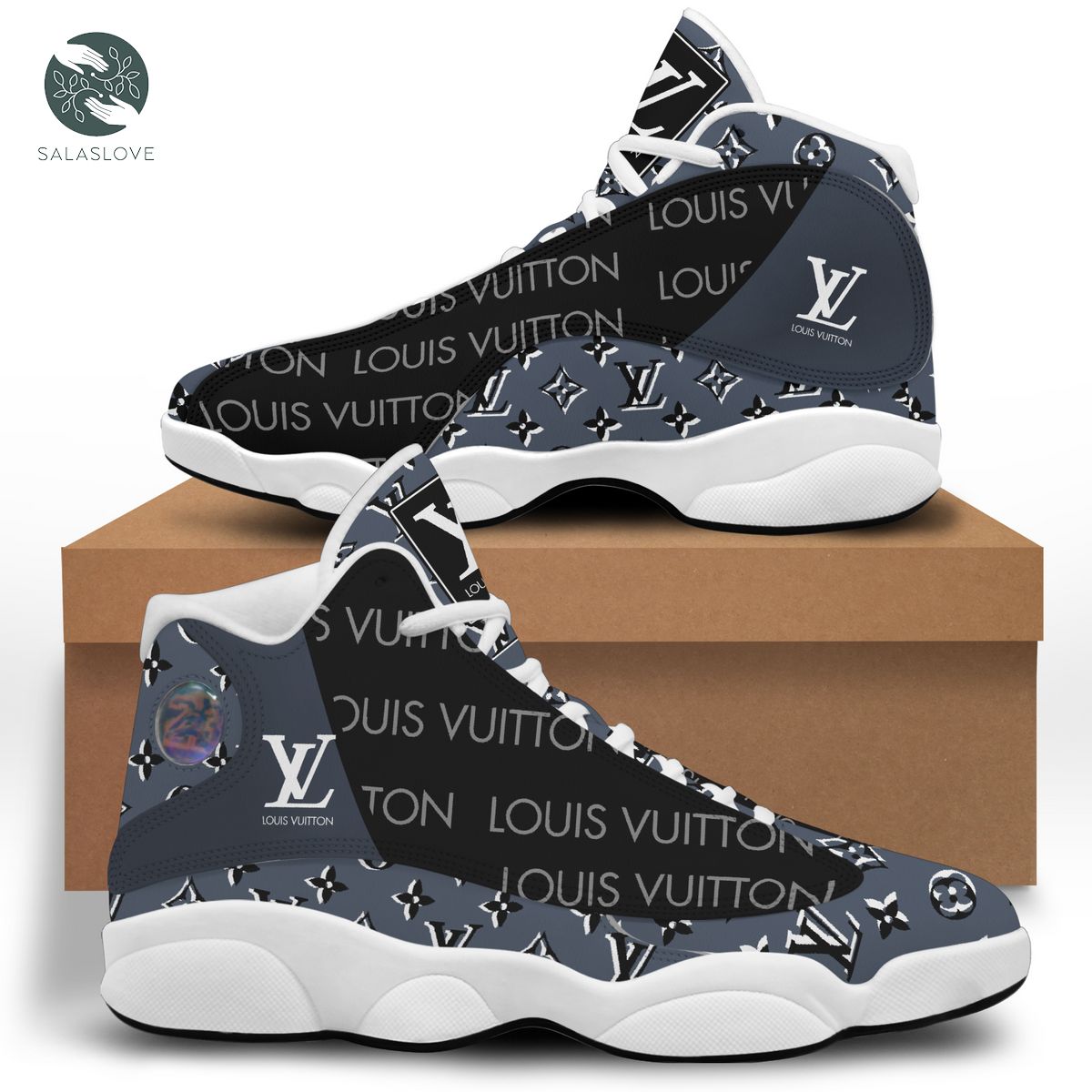 Louis Vuitton Air Jordan 13 Sneakers Shoes Gift For Men Women