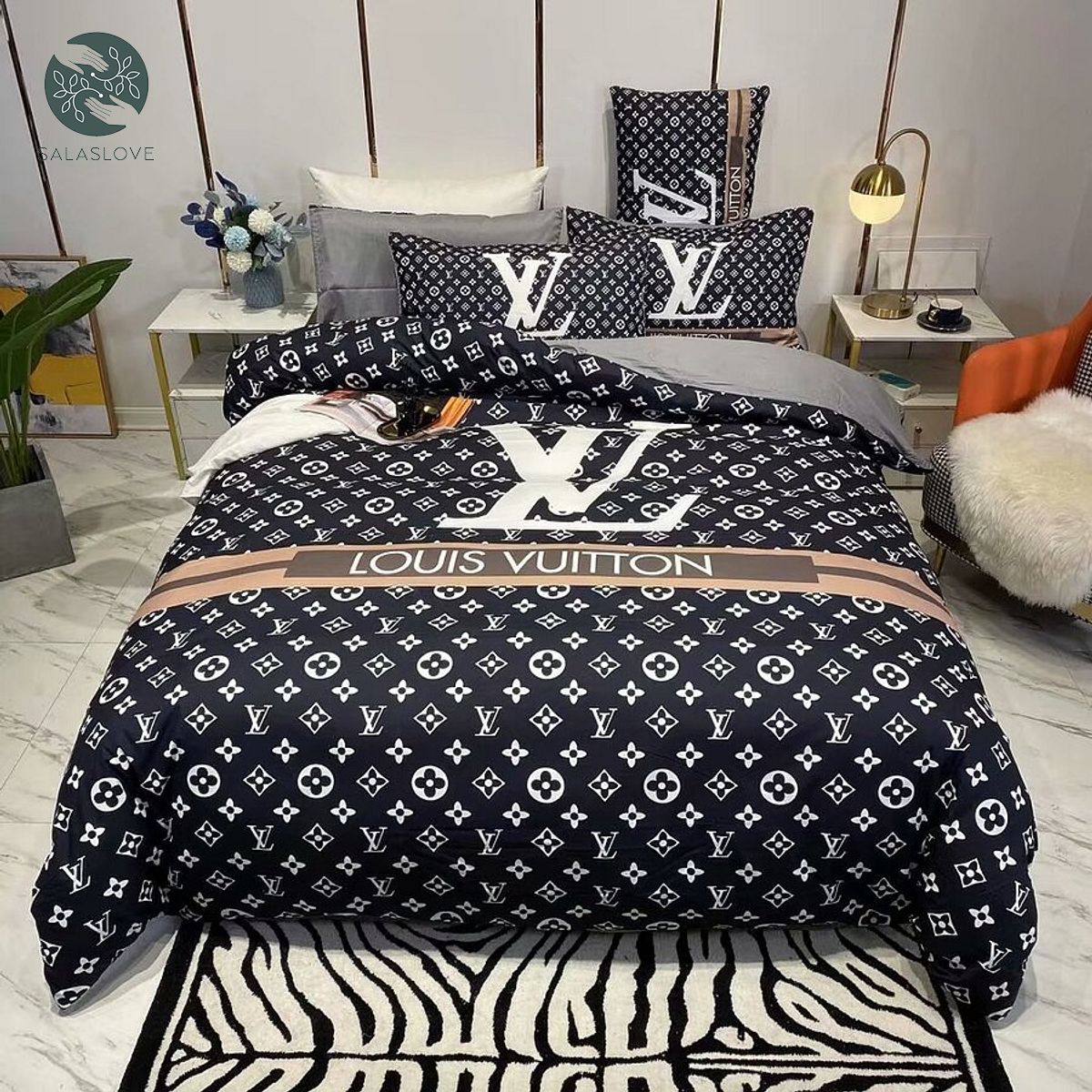Louis Vuitton Bedding Sets Luxury Brand Duvet Cover