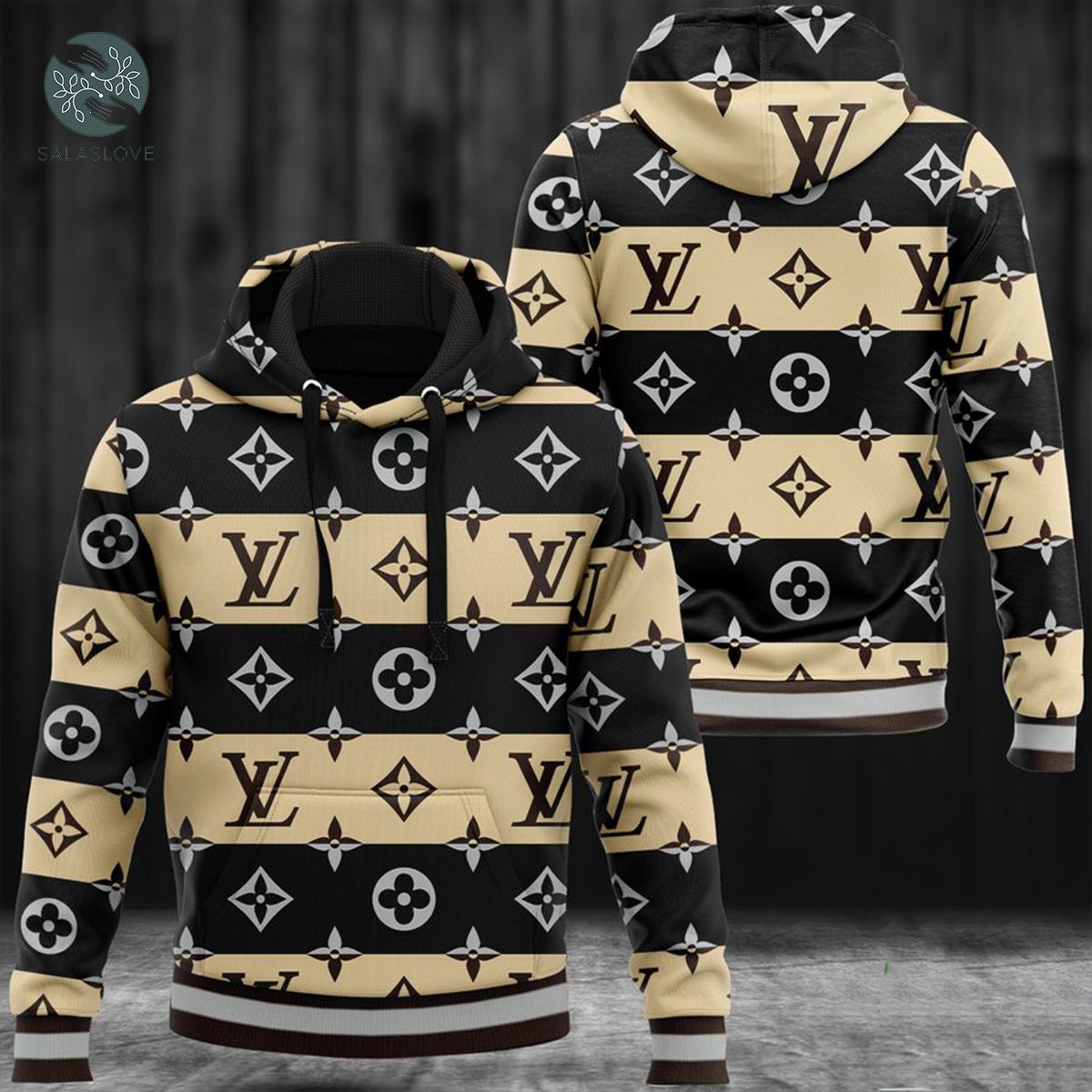 Louis vuitton unisex hoodie lv luxury brand outfit