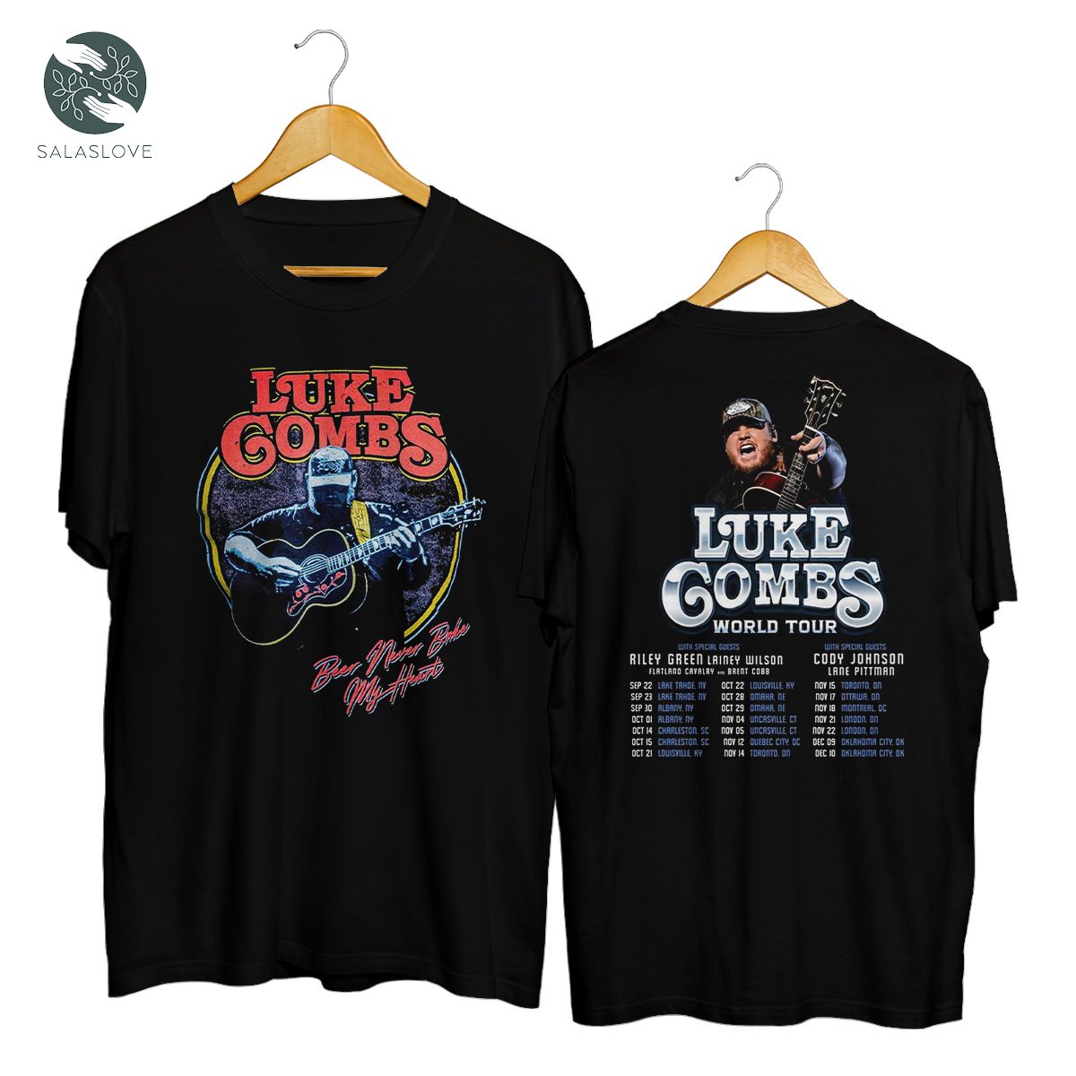 Luke Combs Country Music Cowboy World Tour 2022 Shirt