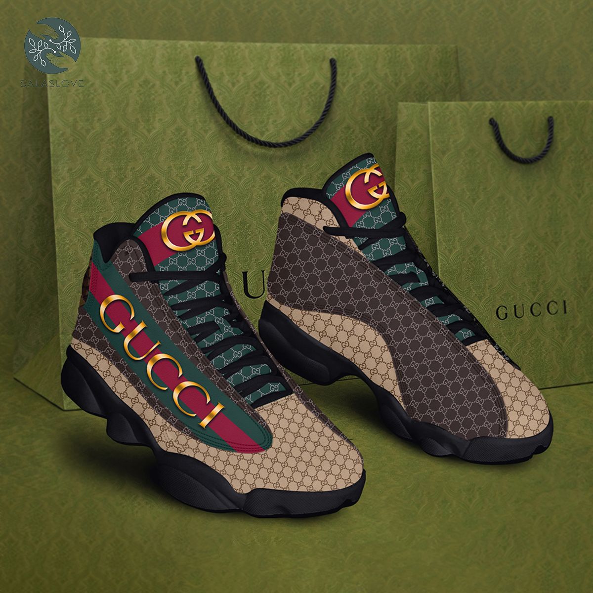 Luxury Gucci Air Jordan 13 Sneakers Shoes For Men Women