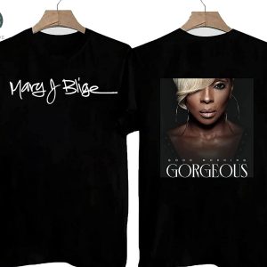 Mary J. Blige Tour The Good Morning Gorgeous Tour Shirt, 2022 Concert Tour Shirt