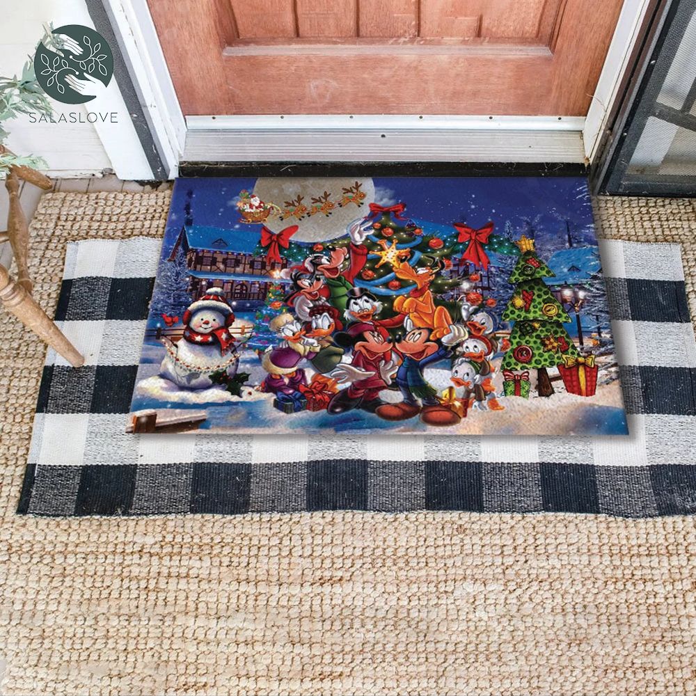 Mickey and Friends Disney Disneyland Doormat

