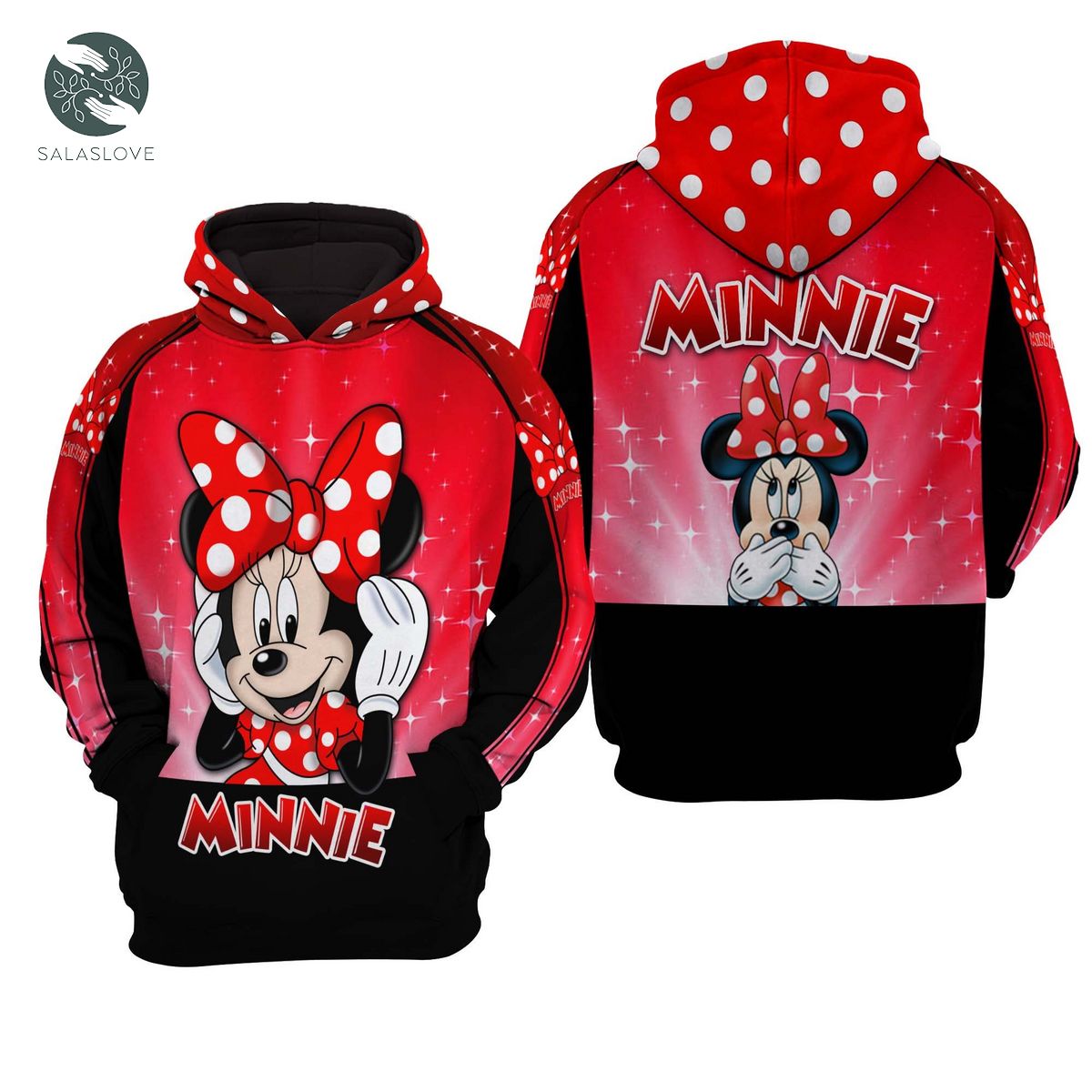 Minnie Mouse Disney Unisex Hoodie Outfit