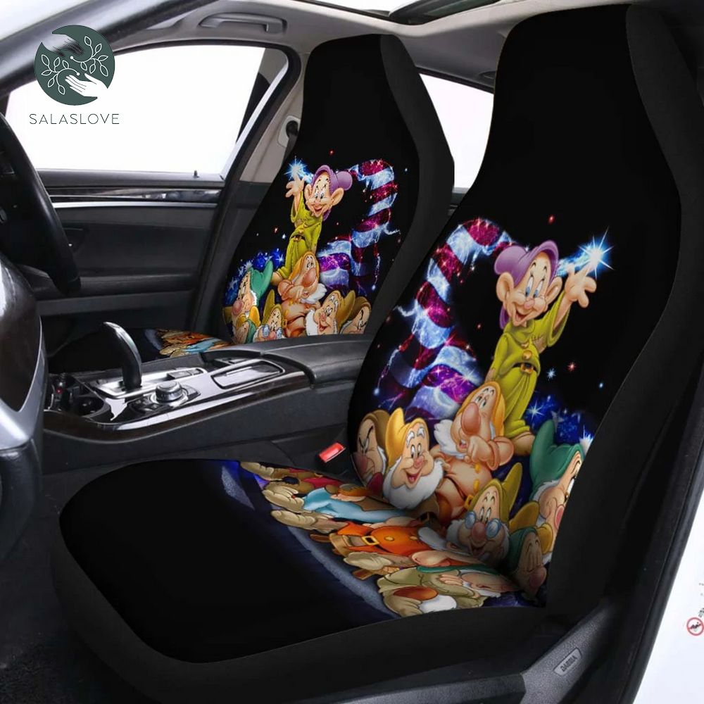 Seven Dwarf Disney Car Seat Cover

