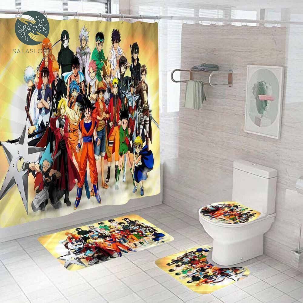 SonGoku Dragon Ball Anime Bathroom Set

