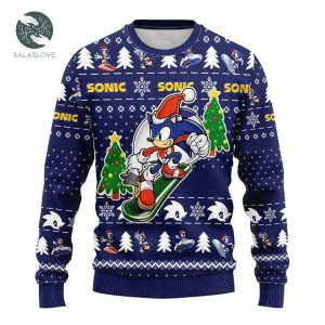 Sonic The Hedgehog Ugly Sweater