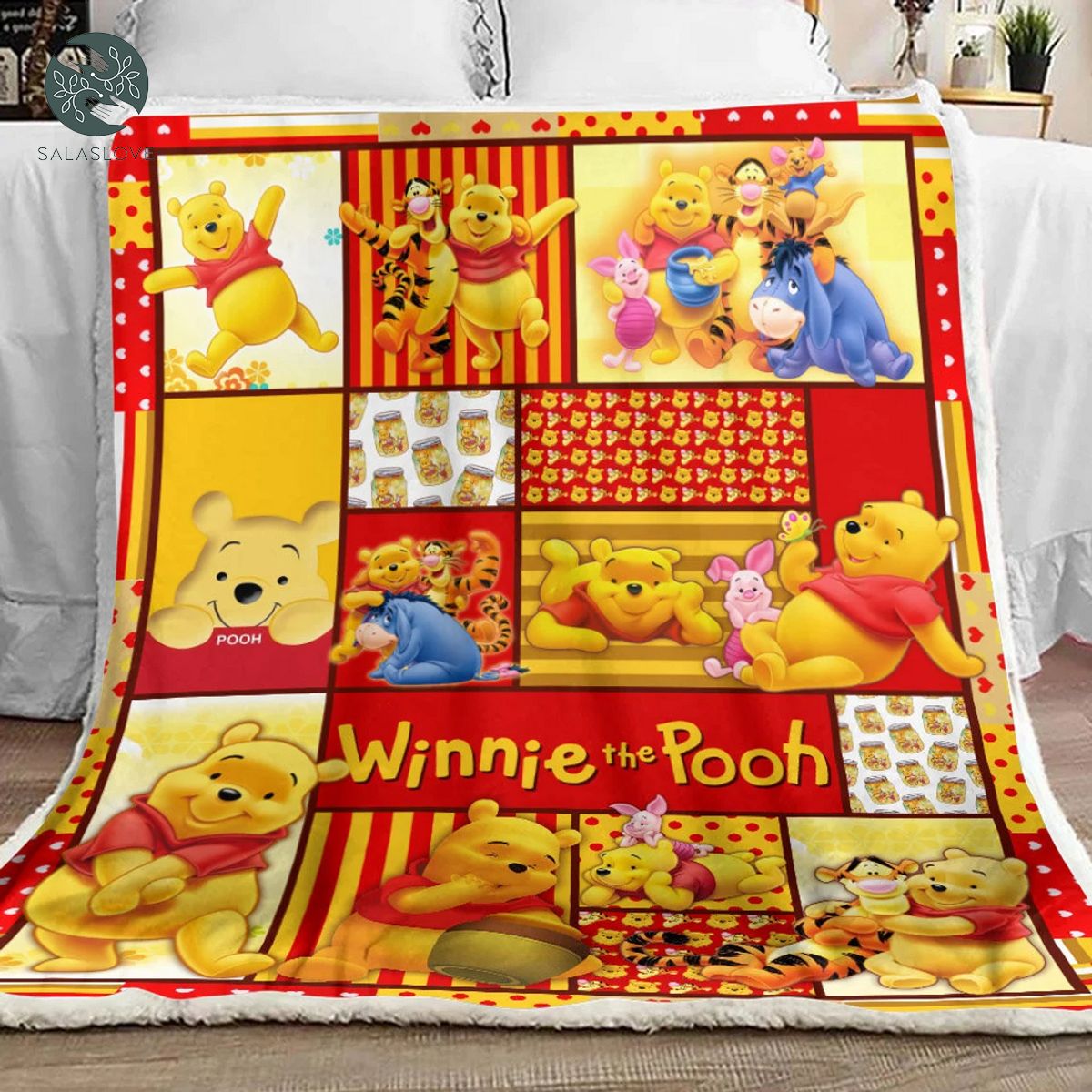 Winnie The Pooh Chilling Blanket

