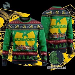 Wu-Tang Clan Knitted Christmas Sweatshirt