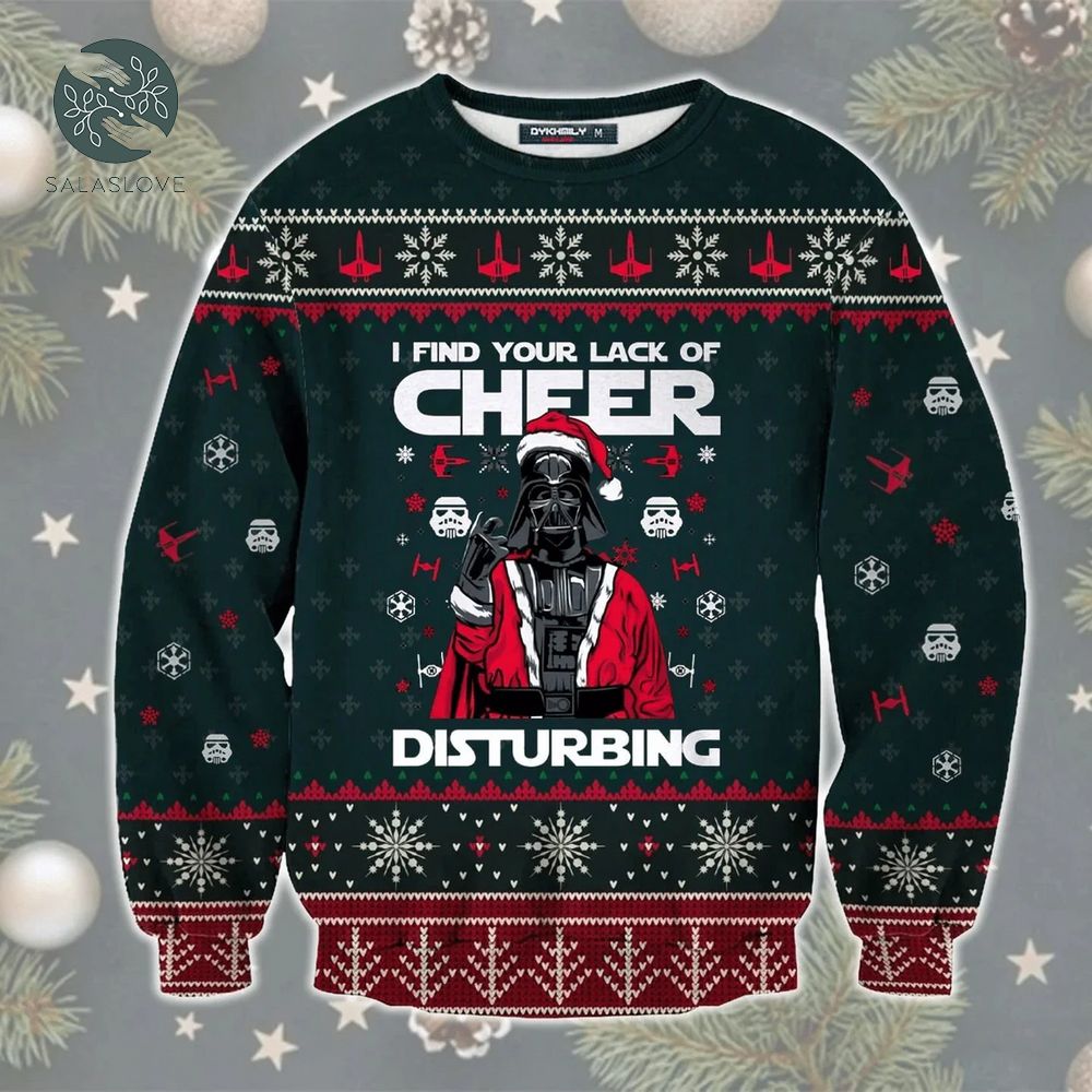 Cheer Disturbing Christmas Sweater

