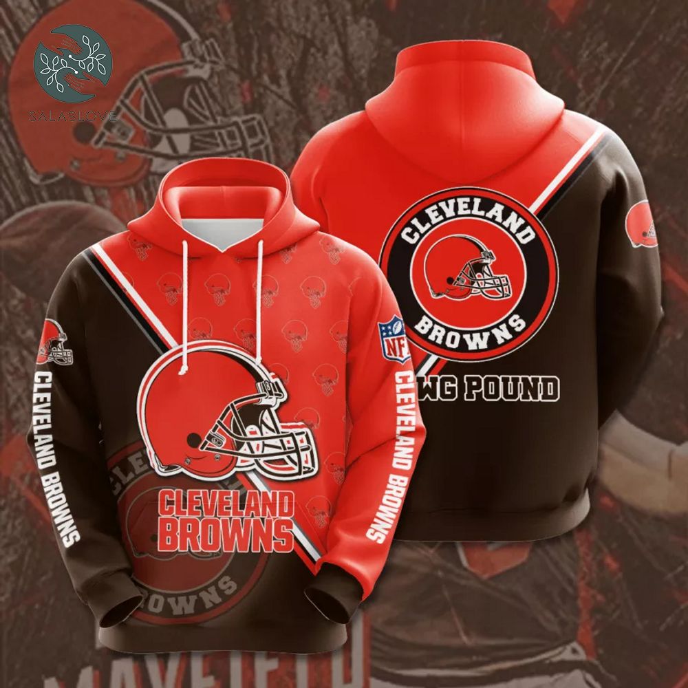 Cleveland Browns American football team 3D Hoodie