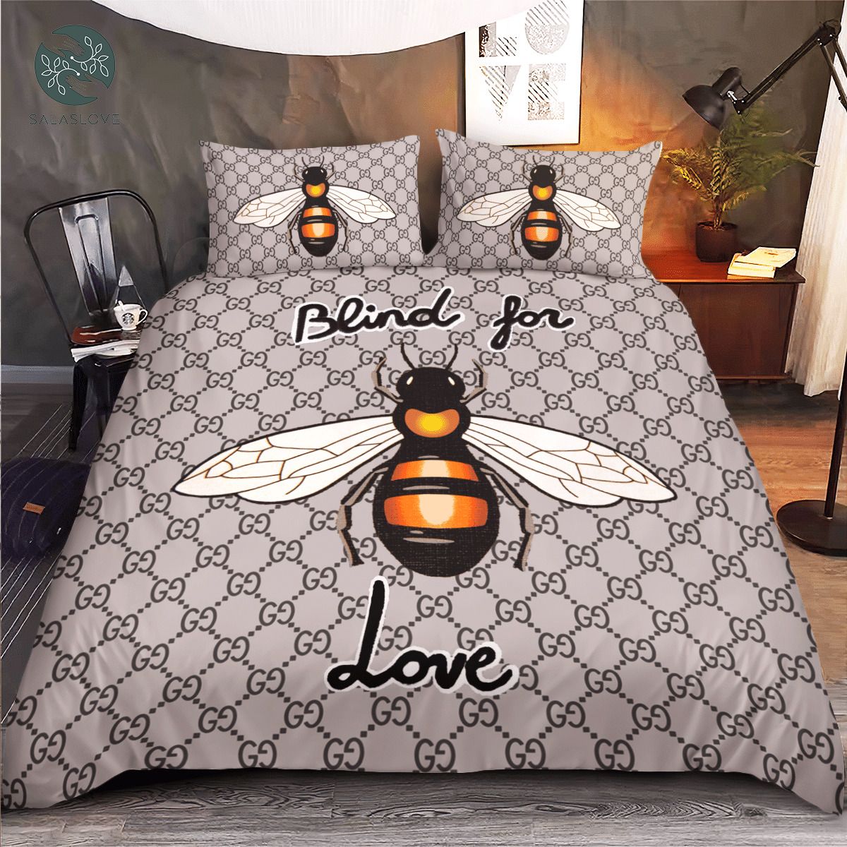 Gucci Bee Italian High-end Brand Bedding Sets