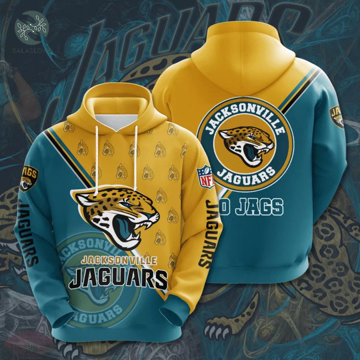 Jacksonville Jaguars NFL American Football Team Hoodie