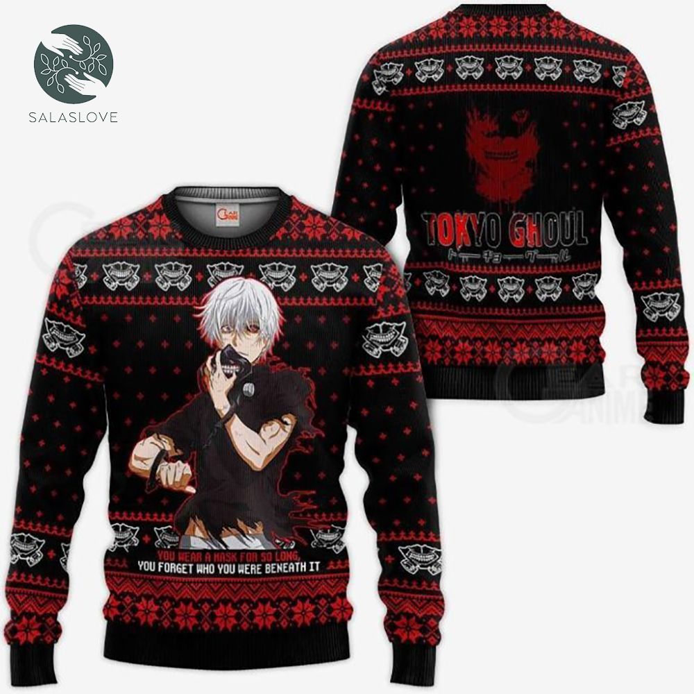  Ken Kaneki Tokyo Ghoul Ugly Christmas Sweater

