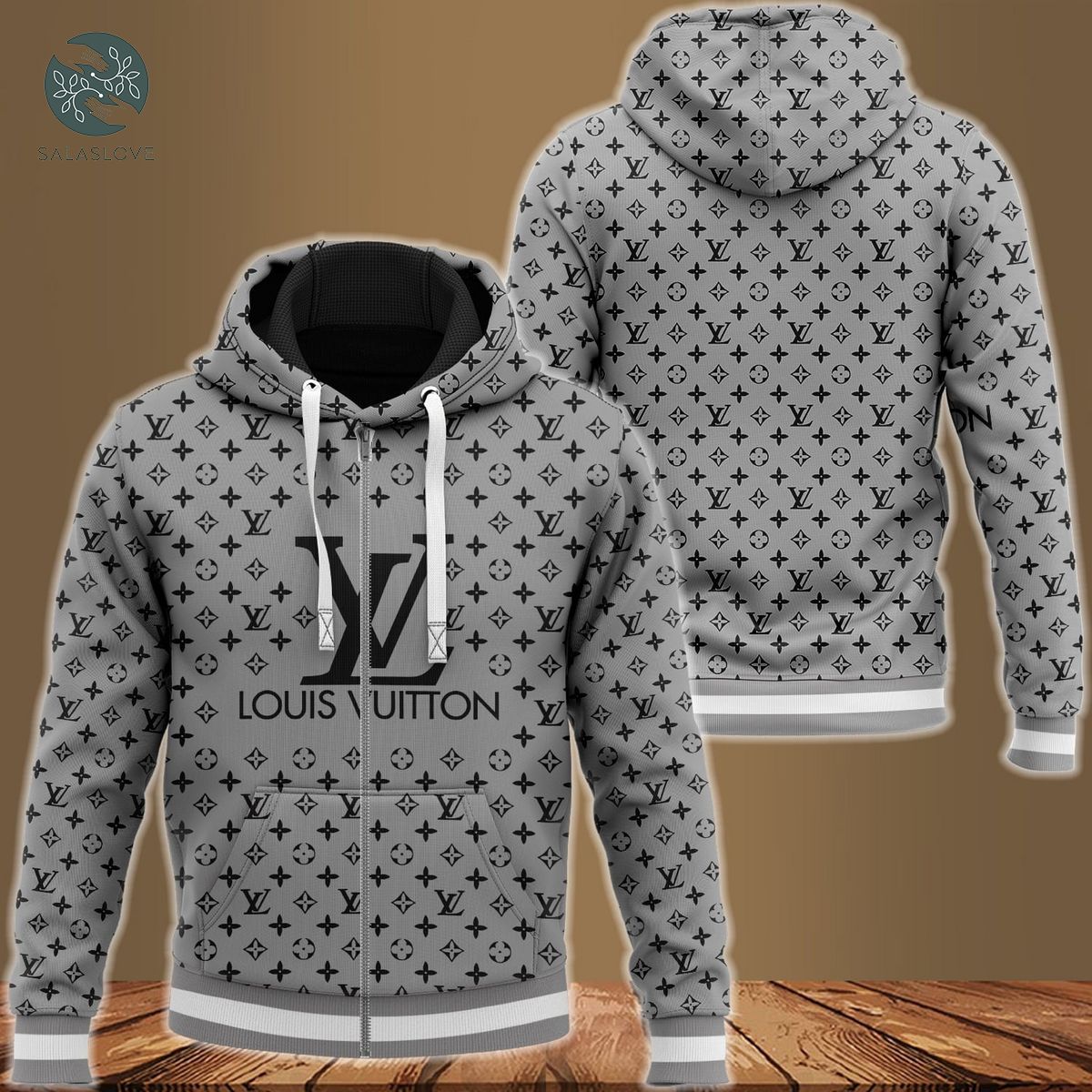 Louis Vuitton LV Pattern Luxuxy Brand Unisex Hoodie