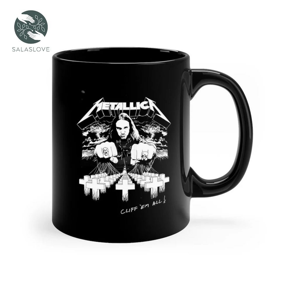 Metallica Cliff Em All Mug

