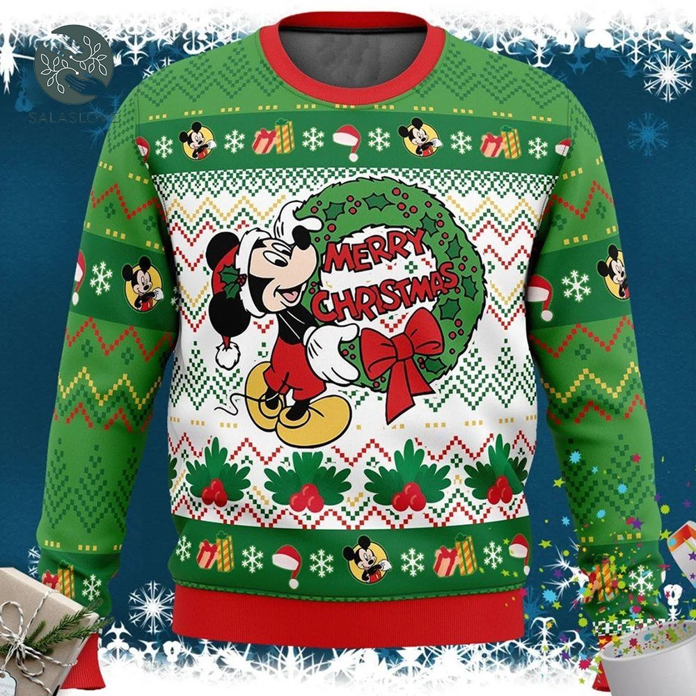 Mickey Mouse Ugly Christmas Sweater
