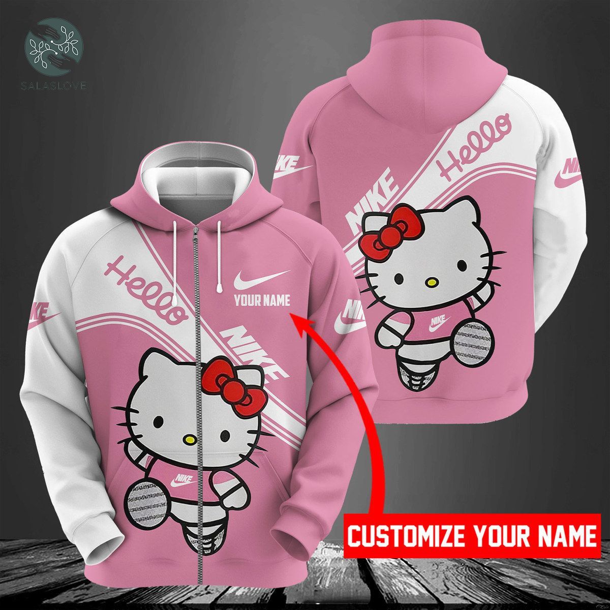 Nike Hello Kitty Personalized Hoodie