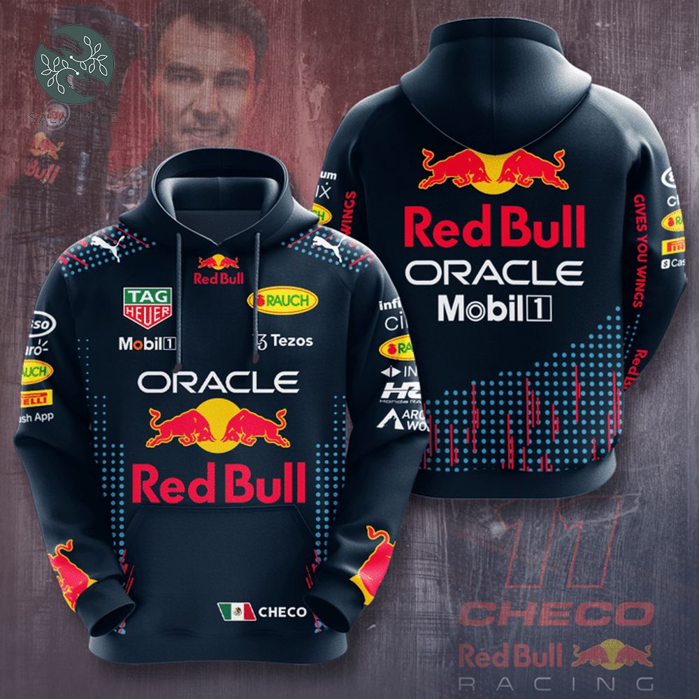 Personalized Red Bull Adult 3D Hoodie