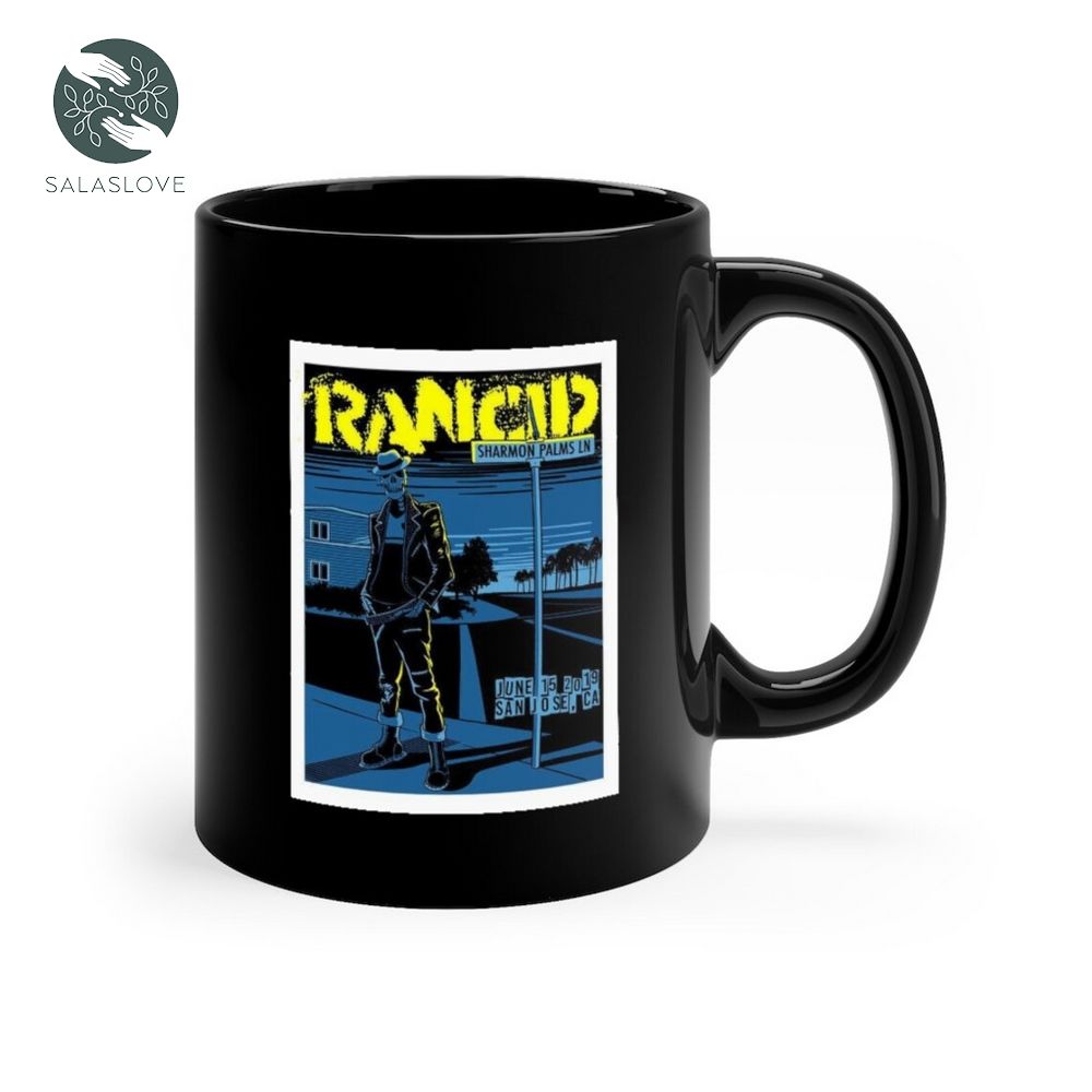 Rancid Live In San Jose Black Mug


