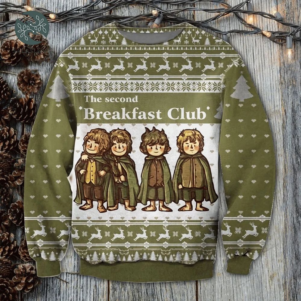 Second Breakfast Ugly Christmas Sweater

