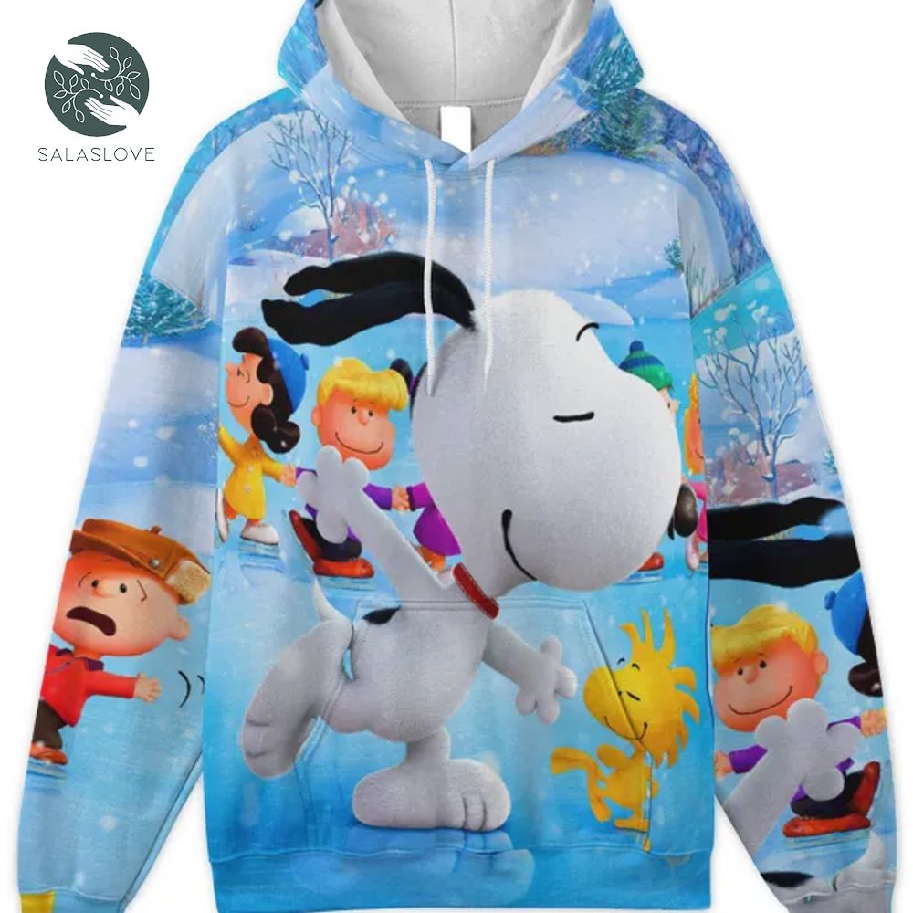 Snoopy and Friends Peanuts 3D Unisex Hoodie