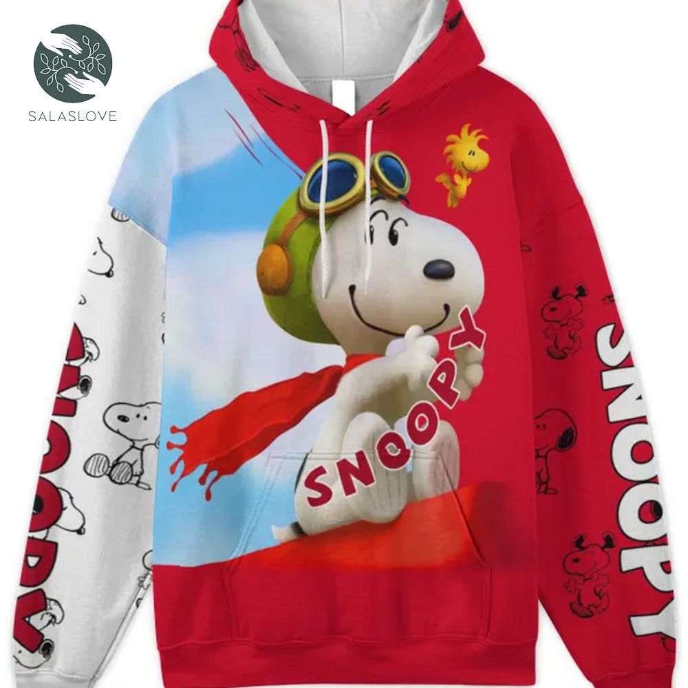 Snoopy Peanuts Cartoon Unisex Hoodie