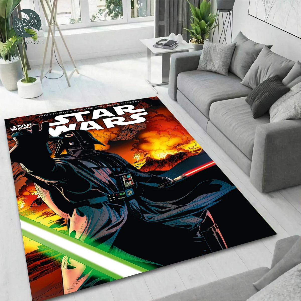 StarWars Darth Vader Fantastic Rug, Home Decor Rug