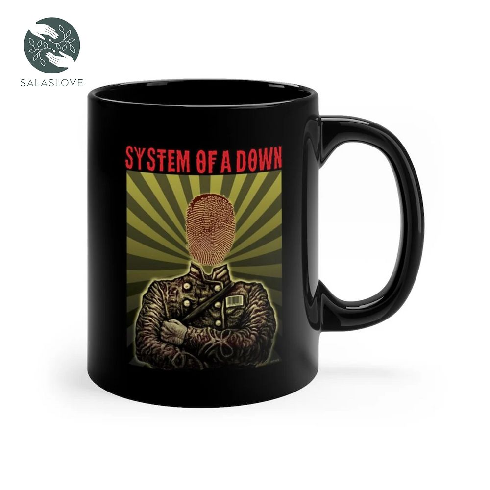 System Of A Down Black Mug Gift For Fan Lover

