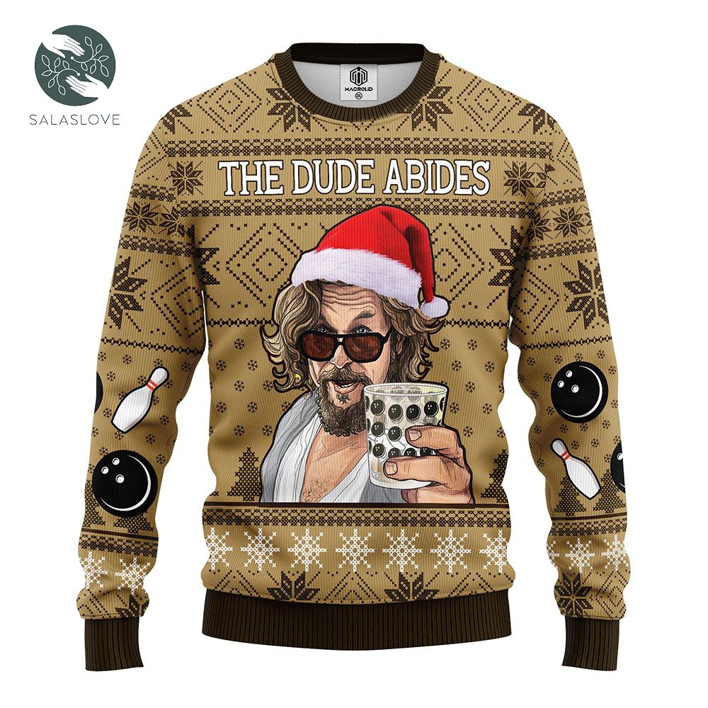 The Big Lebowski The Dude Abides Sweater


