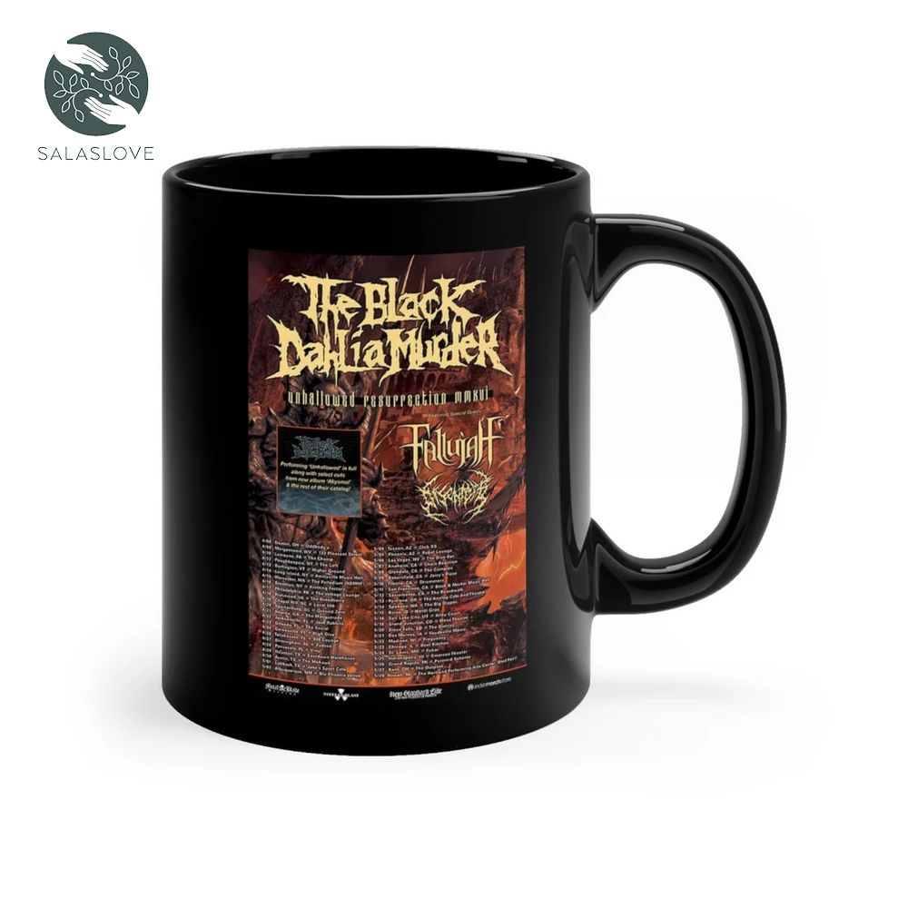 The Black Dahlia Murder 11oz Black Mug



