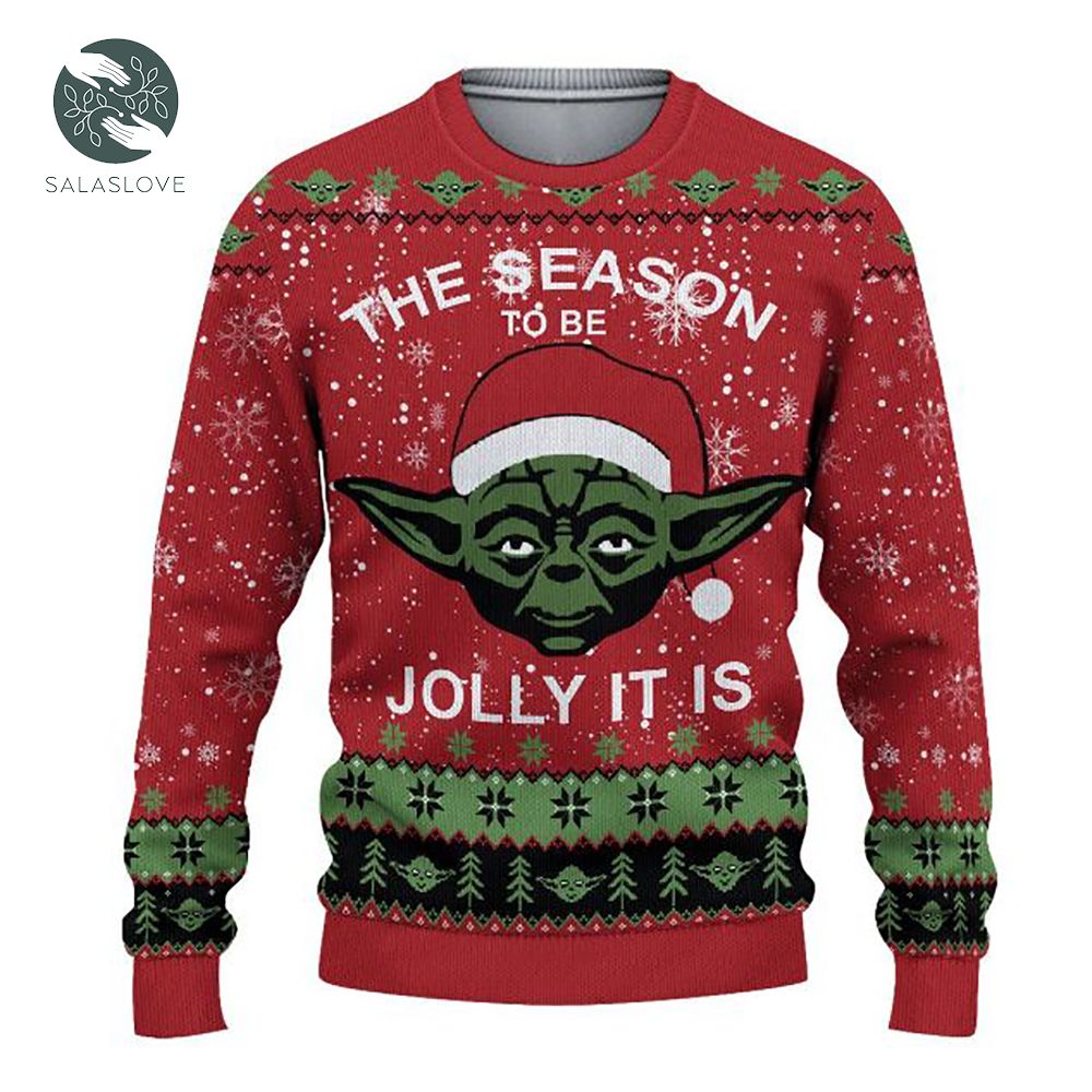 The Mandalorian Starwars The Season To Be Jolly It Is Sweater

