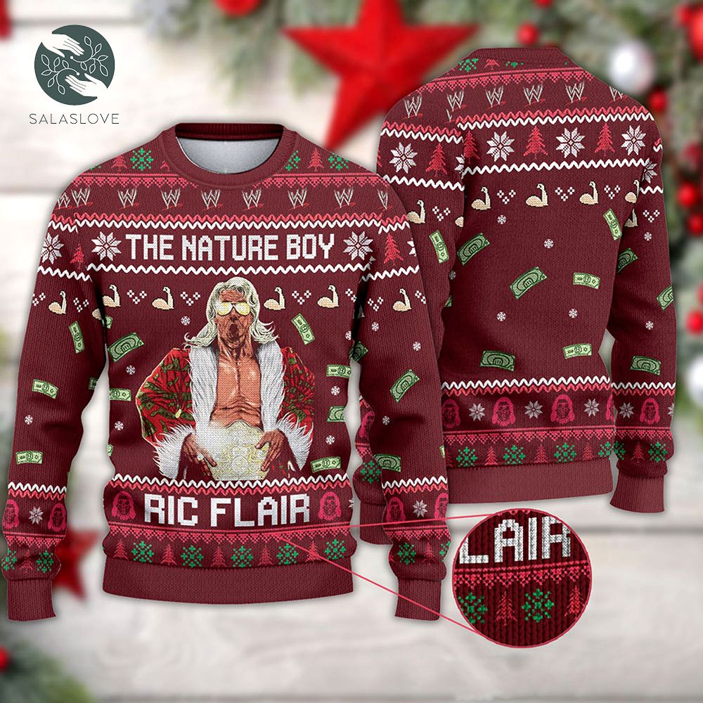 The Nature Boy Ric Flair Christmas Ugly Sweater

